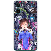 Чохол BoxFace Motorola G06 Overwatch D.VA