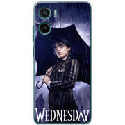 Чохол BoxFace Motorola G06 Wednesday Addams