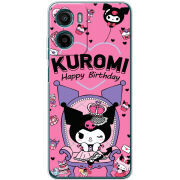 Чохол BoxFace Motorola G06 День народження Kuromi
