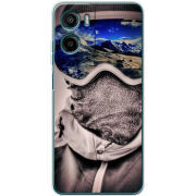 Чохол BoxFace Motorola G06 snowboarder