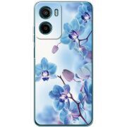 Чохол зі стразами Motorola G06 Orchids