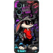 Чорний чохол BoxFace Motorola G06 Малий вухань