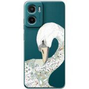 Прозорий чохол BoxFace Motorola G06 Swan