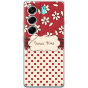 Чохол BoxFace Tecno Camon 40 Именной Polka Dots