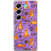 Чохол BoxFace Tecno Camon 40 Yoga Cat