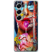 Чохол BoxFace Tecno Camon 40 Colorful Girl