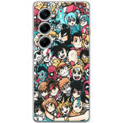 Чохол BoxFace Tecno Camon 40 Anime Stickers