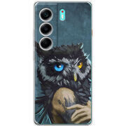 Чохол BoxFace Tecno Camon 40 Owl Woman