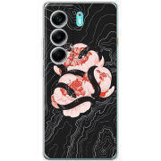 Чохол BoxFace Tecno Camon 40 Snake Rose