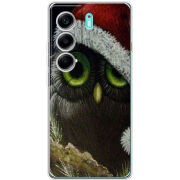 Чохол BoxFace Tecno Camon 40 Christmas Owl