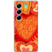Чохол BoxFace Tecno Camon 40 Warm Hearts