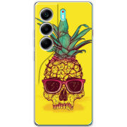 Чохол BoxFace Tecno Camon 40 Pineapple Skull