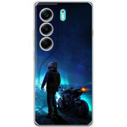 Чохол BoxFace Tecno Camon 40 Motorcyclist