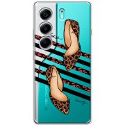 Прозорий чохол BoxFace Tecno Camon 40 Love Beauty