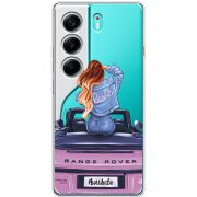 Прозорий чохол BoxFace Tecno Camon 40 Boss Babe