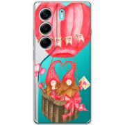 Прозорий чохол BoxFace Tecno Camon 40 Valentine Dwarfs