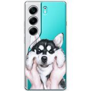 Прозорий чохол BoxFace Tecno Camon 40 Husky