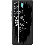 Чорний чохол BoxFace Tecno Camon 40 Kyiv