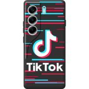 Чорний чохол BoxFace Tecno Camon 40 Tik Tok