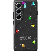 Чорний чохол BoxFace Tecno Camon 40 Among Us Invisible