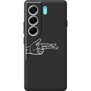 Чорний чохол BoxFace Tecno Camon 40 Pew Pew