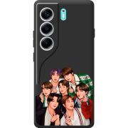 Чорний чохол BoxFace Tecno Camon 40 BTS