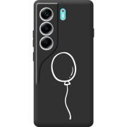 Чорний чохол BoxFace Tecno Camon 40 Balloon