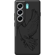 Чорний чохол BoxFace Tecno Camon 40 Dove