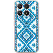 Чохол BoxFace Xiaomi 17 Блакитний Орнамент