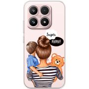 Прозорий чохол BoxFace Xiaomi 17 Super Mama and Son