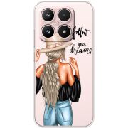 Прозорий чохол BoxFace Xiaomi 17 Follow Your Dreams