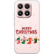 Прозорий чохол BoxFace Xiaomi 17 Merry Christmas