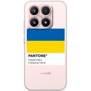 Прозорий чохол BoxFace Xiaomi 17 Pantone вільний синій