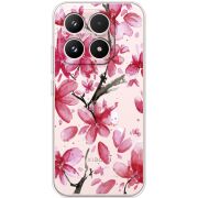 Прозорий чохол BoxFace Xiaomi 17 Pink Magnolia