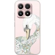 Прозорий чохол BoxFace Xiaomi 17 Swan