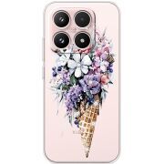 Чохол зі стразами Xiaomi 17 Ice Cream Flowers