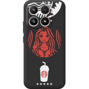 Чорний чохол BoxFace Xiaomi 17 RedWhite Coffee