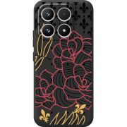 Чорний чохол BoxFace Xiaomi 17 FranceFlowers
