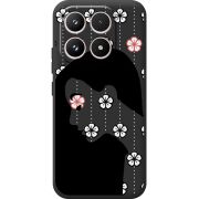 Чорний чохол BoxFace Xiaomi 17 Flower Hair
