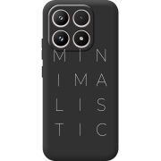 Чорний чохол BoxFace Xiaomi 17 Minimalistic