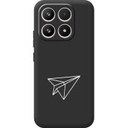 Чорний чохол BoxFace Xiaomi 17 Paper Plane