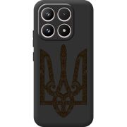 Чорний чохол BoxFace Xiaomi 17 Ukrainian Trident