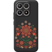 Чорний чохол BoxFace Xiaomi 17 Ukrainian Ornament