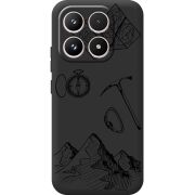 Чорний чохол BoxFace Xiaomi 17 Mountains