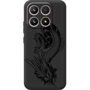 Чорний чохол BoxFace Xiaomi 17 Snake
