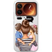 Прозорий чохол BoxFace Xiaomi 17 Pro Super Mama