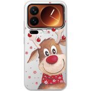 Прозорий чохол BoxFace Xiaomi 17 Pro Winter Deer