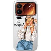 Прозорий чохол BoxFace Xiaomi 17 Pro Live The Moment