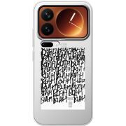 Прозорий чохол BoxFace Xiaomi 17 Pro Blah Blah