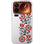 Прозорий чохол BoxFace Xiaomi 17 Pro Ethno Ornament